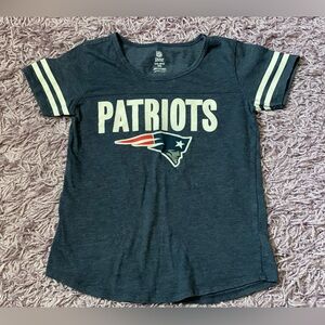 New England Patriots Kids Navy Blue T-Shirt size 10/12